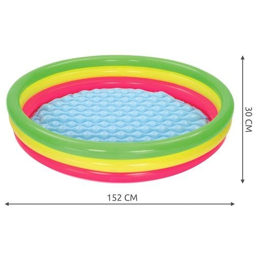 Aufblasbarer Regenbogenpool 152cm Bestway 51103 