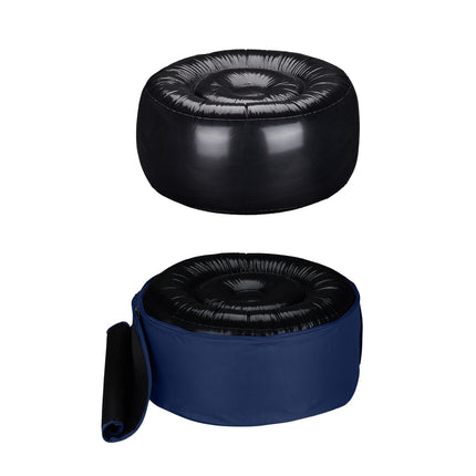Aufblasbarer Hocker in Blau