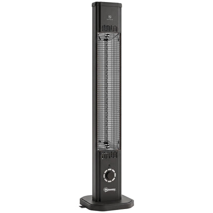 Infrarot-Terrassenheizstrahler 2000W, Kohlefaser, Fernbedienung