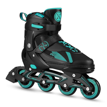 Inlineskates & Schlittschuhe 2-in-1, Grün, Größe M (36-39)