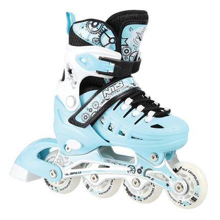 Patins à roues alignées/à glace, 4 en 1, taille M (35-38), menthe
