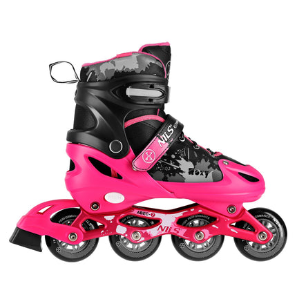 Inline Skates, Adjustable Size S (31-34), Pink