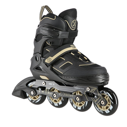Inline Skates, Black-Beige, Size M