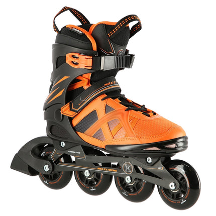Inline Skates, Black-Orange, Size 45