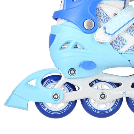 Patins à roues alignées, bleu marine, taille L (39-42)
