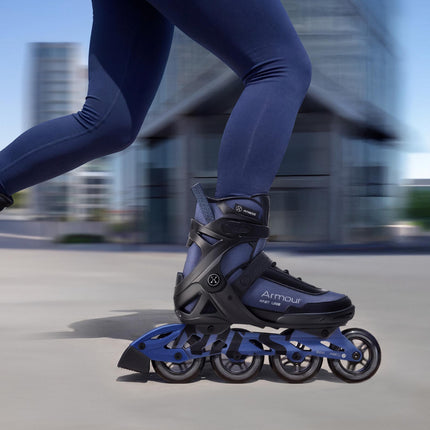 Inline Skates, Dark Blue, Size 44, ABEC-7 Brake