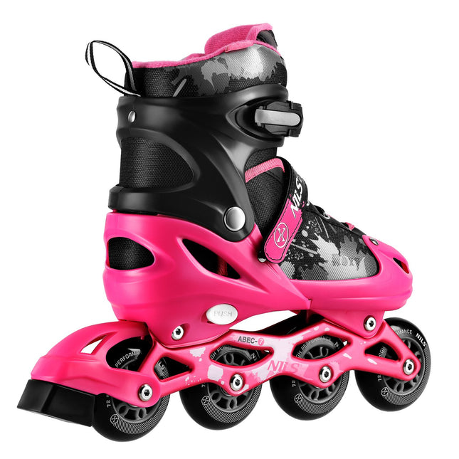 Patins à roues alignées, roses, taille M (35-38)