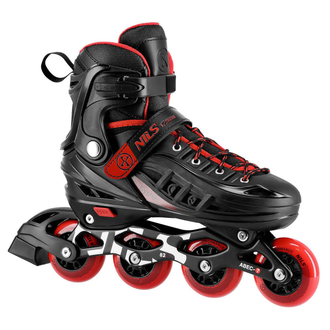 Patins à roues alignées, rouges, taille S (29-33)
