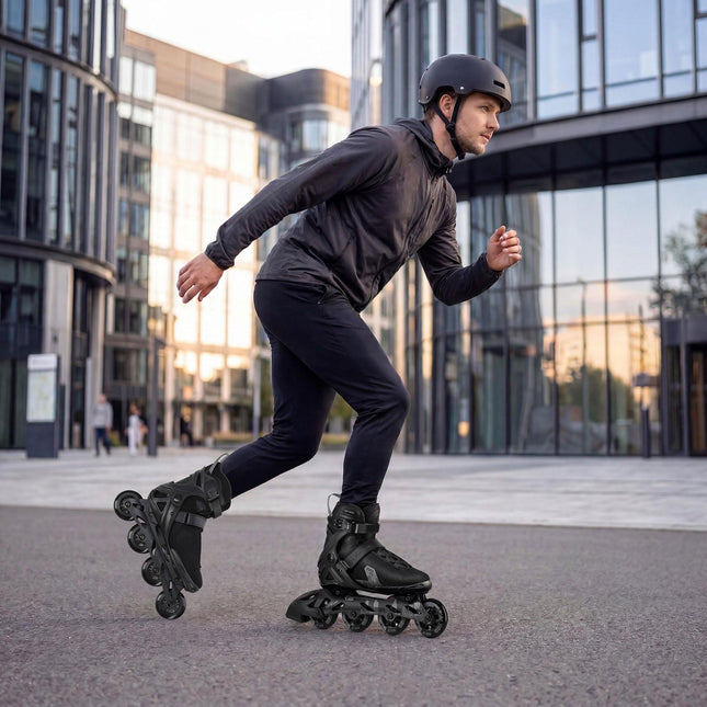 Patins à roues alignées, pointure 40, châssis en aluminium, ABEC 7