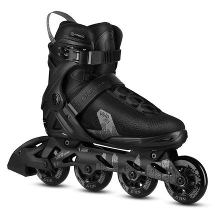 Inlineskates Größe 45, Aluminiumrahmen, ABEC 7