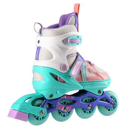 Inlineskates, Weiß-Mint, Größe M (35-38)