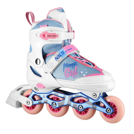 Patins à roues alignées, blancs, taille L (39-42)