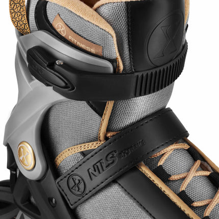 Inline Skates With Brake, ABEC-7, Dark Gray Size 43