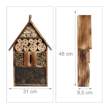 Hôtel à insectes 50 cm