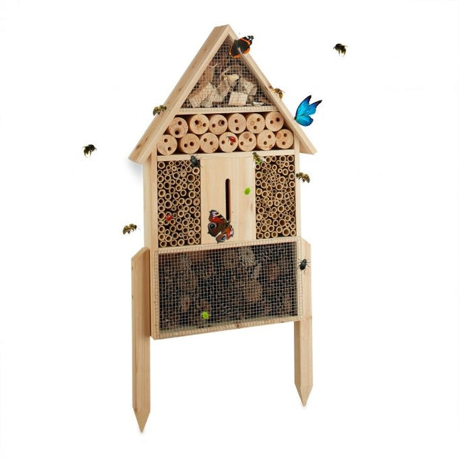 Hôtel à insectes taille naturelle L