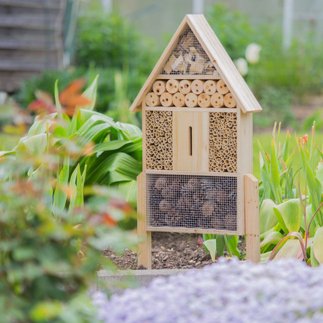 Hôtel à insectes taille naturelle L