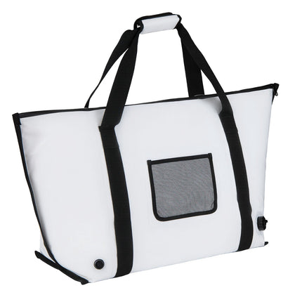 Isolierte Angelkühltasche, 98 cm wasserdichtes PVC, Ablassventil
