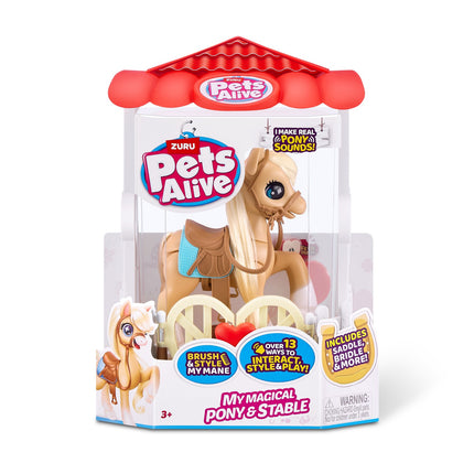 Ensemble de jeu interactif pour enfants, jouet poney robotisé