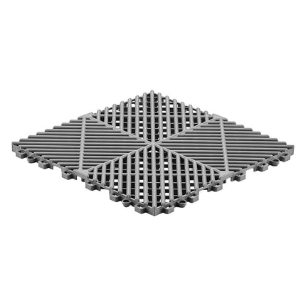 Interlocking Drainage Floor Tiles, 310 mm, 55-Pack