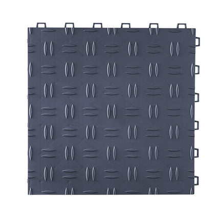 Interlocking Garage Floor Tiles 12x12, 50-Pack, Gray