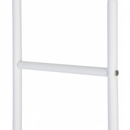 Armoire double en fer avec 2 tringles et étagères