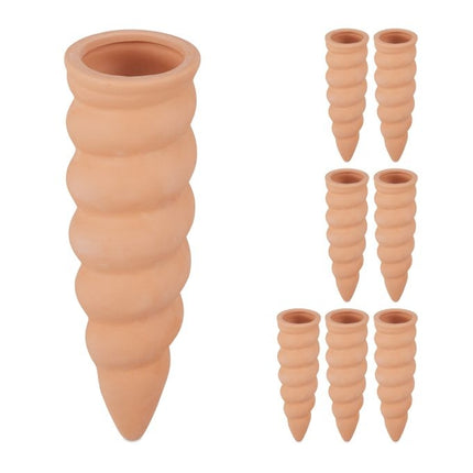 Bewässerung mit Tonkegeln, 8er Set