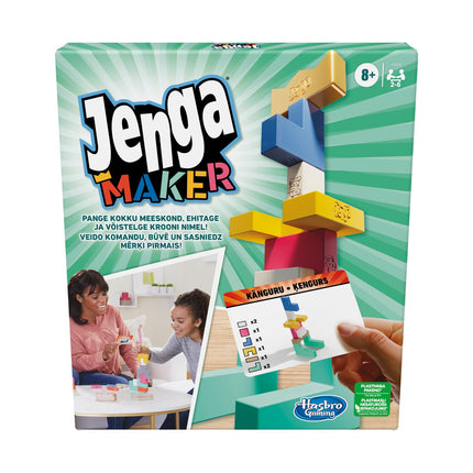 Jenga Maker Brettspiel (auf Estnisch und Lettisch)
