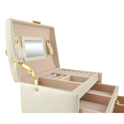 Boîte/écrin à bijoux - beige