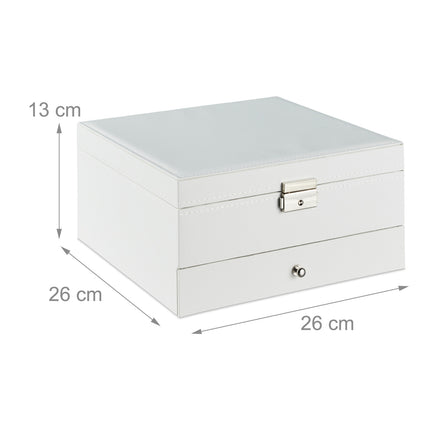 Rangement à bijoux à 3 niveaux