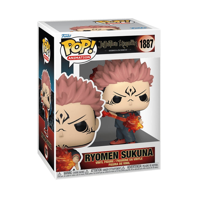 Figurine en vinyle Funko Pop Jujutsu Kaisen - Sukuna à collectionner