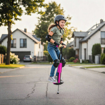Bâton sauteur pour adolescents et adultes, cadre en acier, 102 cm