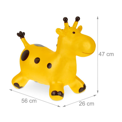 Girafe, animal sauteur