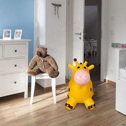 Springendes Tier Giraffe