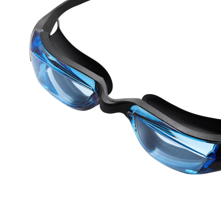 Schwimmbrille für Kinder, Schwarz/Blau, Antibeschlaggläser