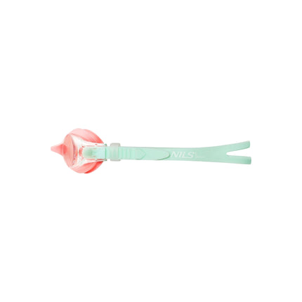 Junior-Schwimmbrille, Mint/Pink, Antibeschlaggläser