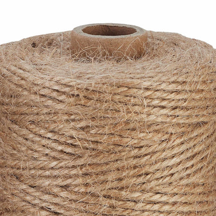 Câble en jute 2 mm x 100 m lot de 4