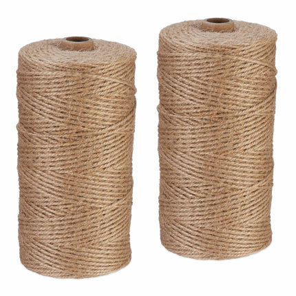 Câble en jute 2 mm x 250 m lot de 2