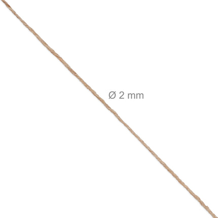 Jutekabel 2 mm x 400 m
