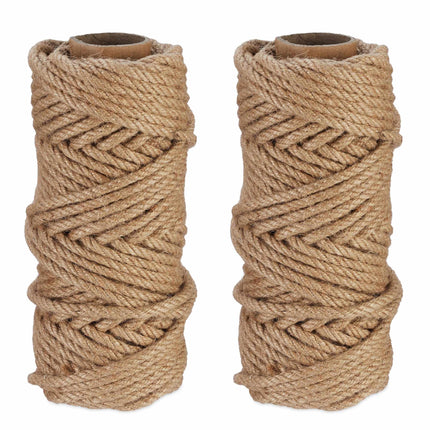 Jutekabel 6 mm x 30 m 2er Set