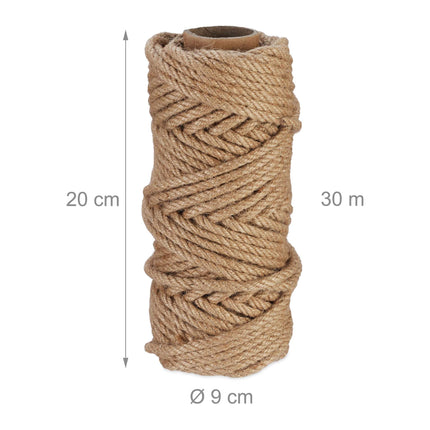 Jutekabel 6 mm x 30 m 2er Set
