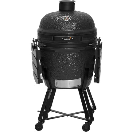 Kamado Ceramic Charcoal Grill, 47 cm Stainless Steel Grate