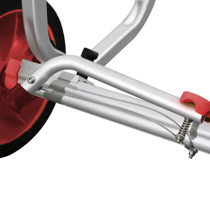 Chariot à kayak à largeur réglable, grandes roues, cadre en aluminium