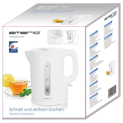 Wasserkocher 1,7l weiß