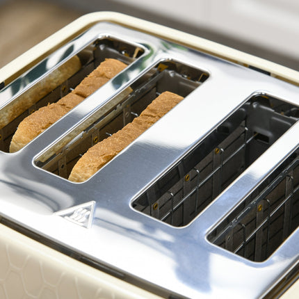 Wasserkocher- und Toaster-Set – 1,7 l, 4 Scheiben, 7 Bräunungsstufen