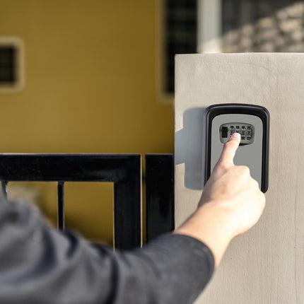Armoire à clés avec serrure à code à quatre chiffres