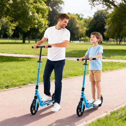 Kick Scooter, Adjustable Handlebar, Foldable, 8-Inch Wheels