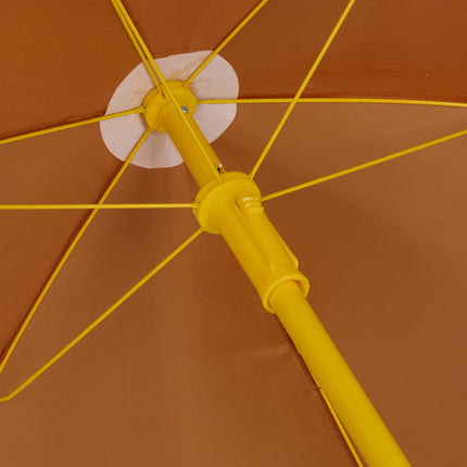 4-teiliges Campingmöbel-Set für Kinder mit Sonnenschirm