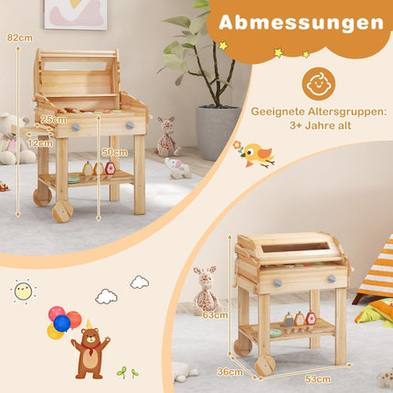 Ensemble de jeu de barbecue pour enfants avec nourriture de jeu et outils et accessoires de gril ensemble de cuisine