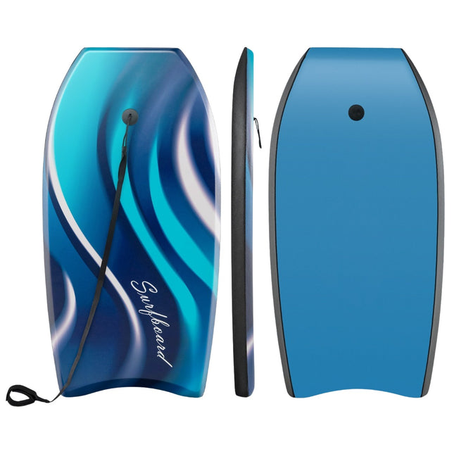 Bodyboard enfant 104 cm avec noyau EPS et leash de poignet
