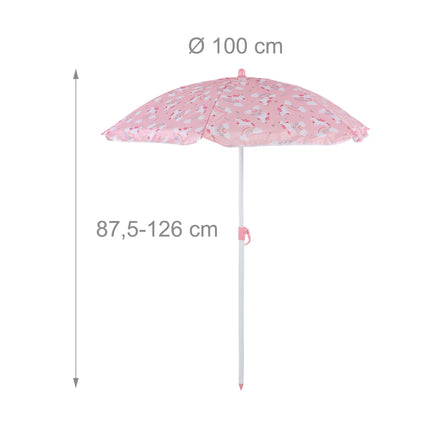 Ensemble de camping pour enfants avec parasol réglable